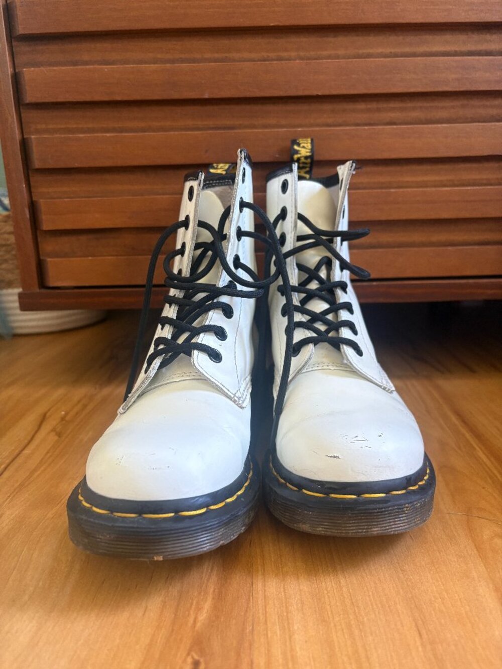 White Doc Martens